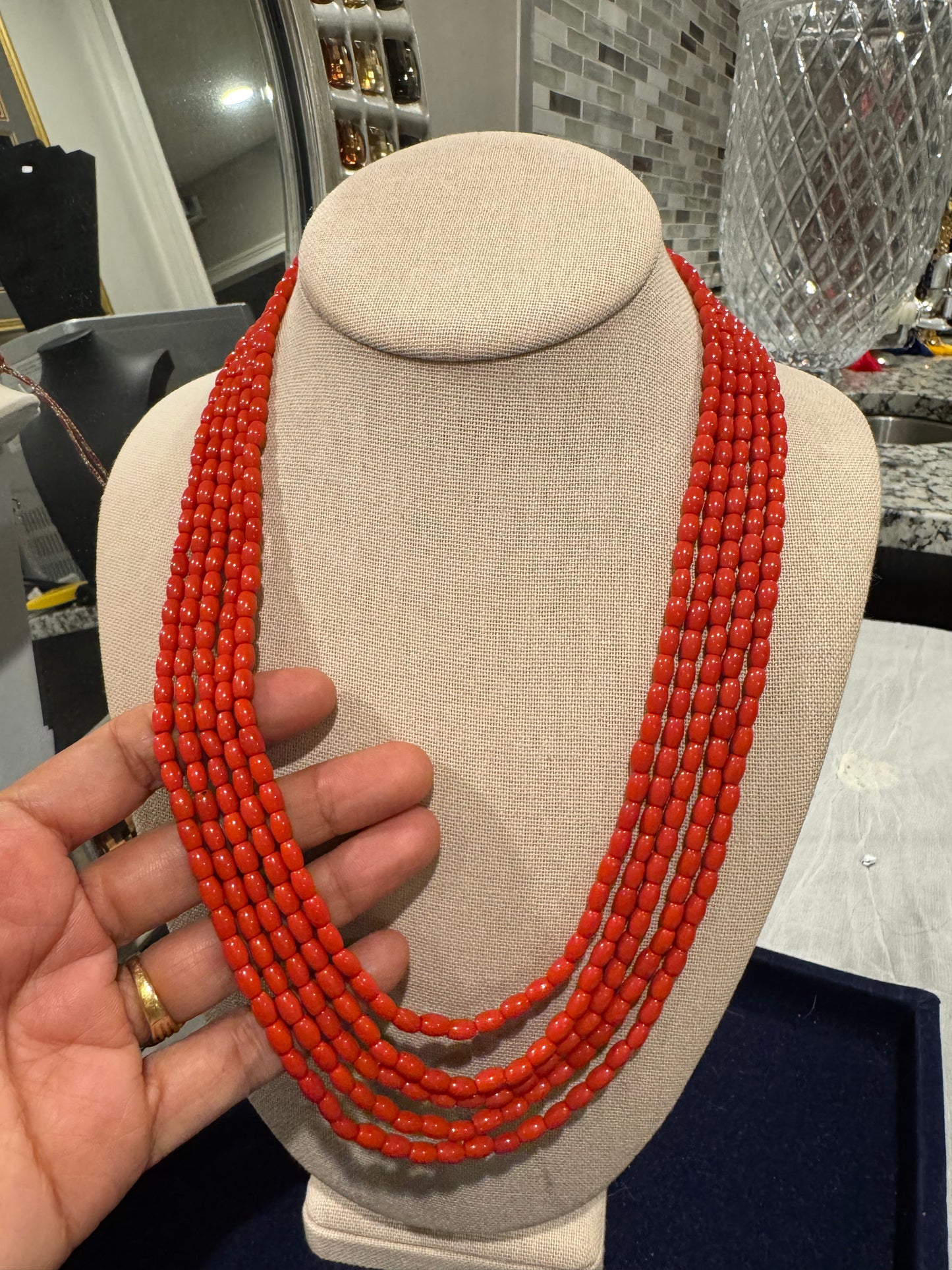 Corals necklace