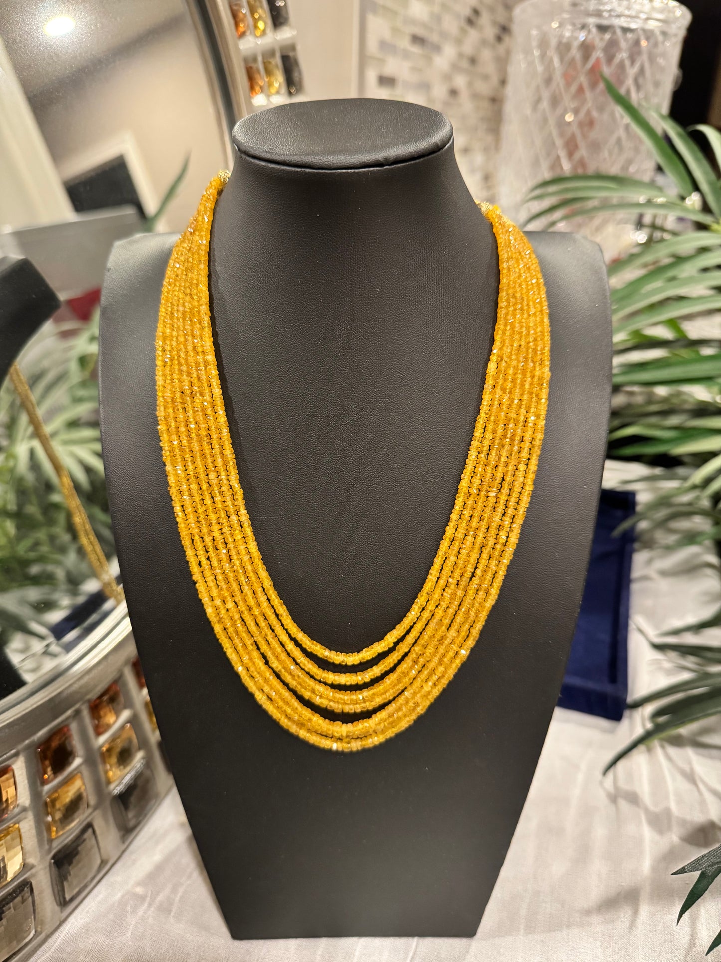 Natural yellow sapphire