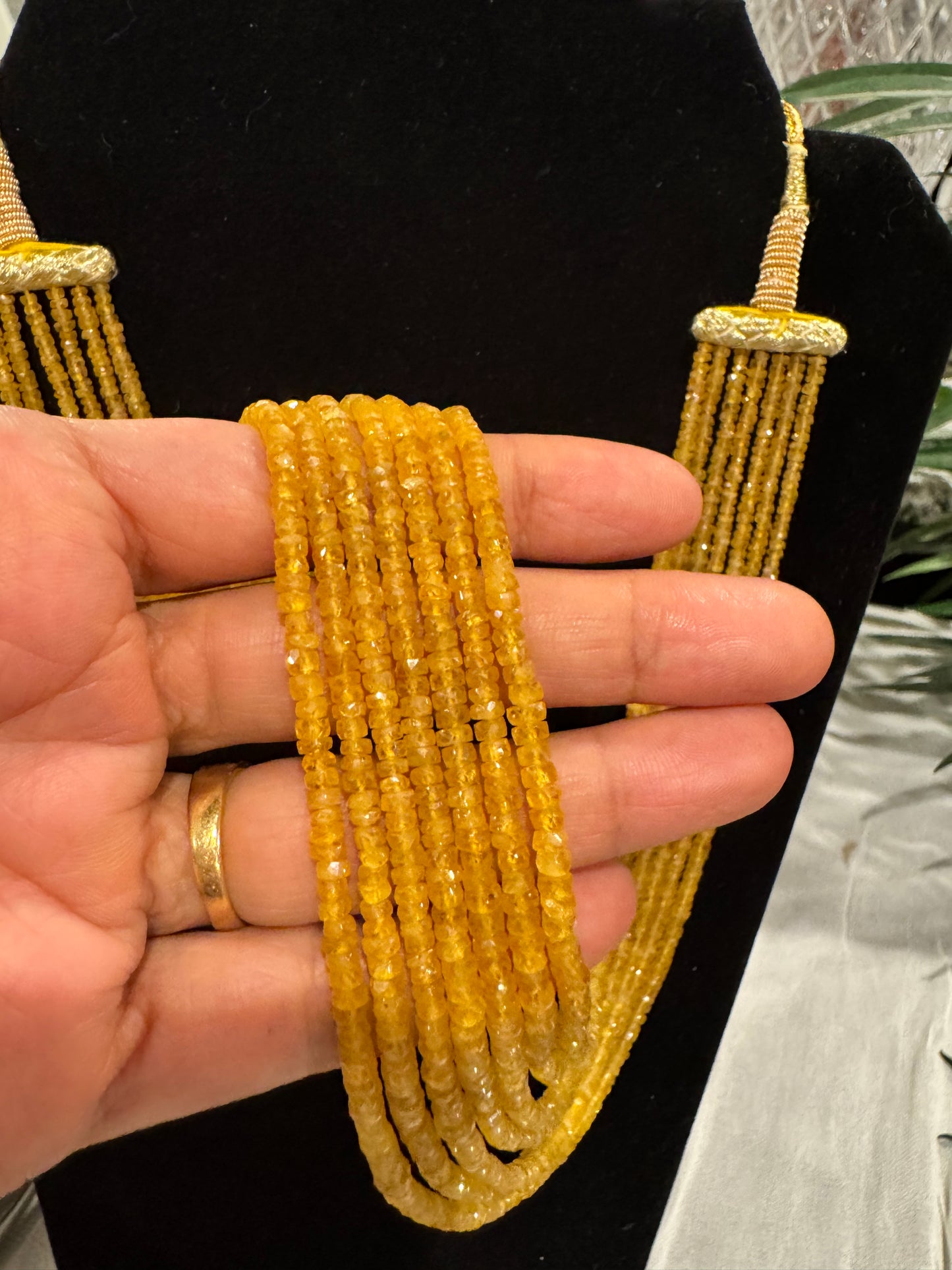Natural yellow sapphire