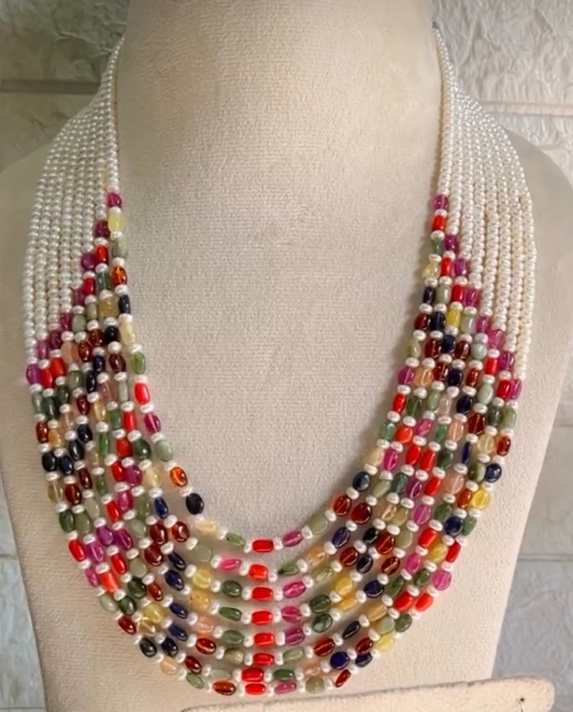Multi Precious Gemstone Beads