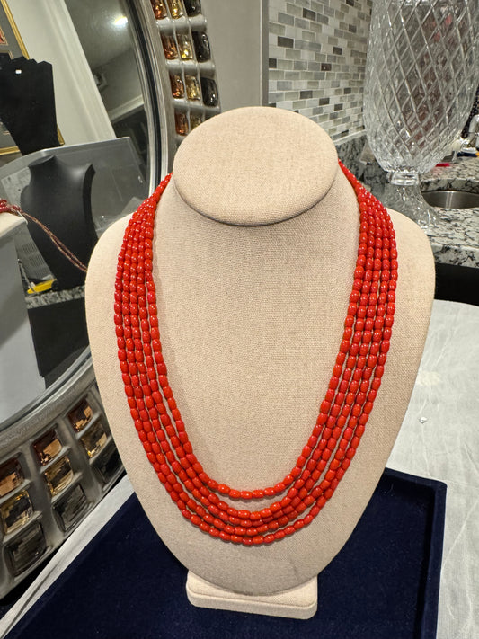 Corals necklace