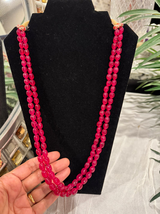 Red Quart necklace