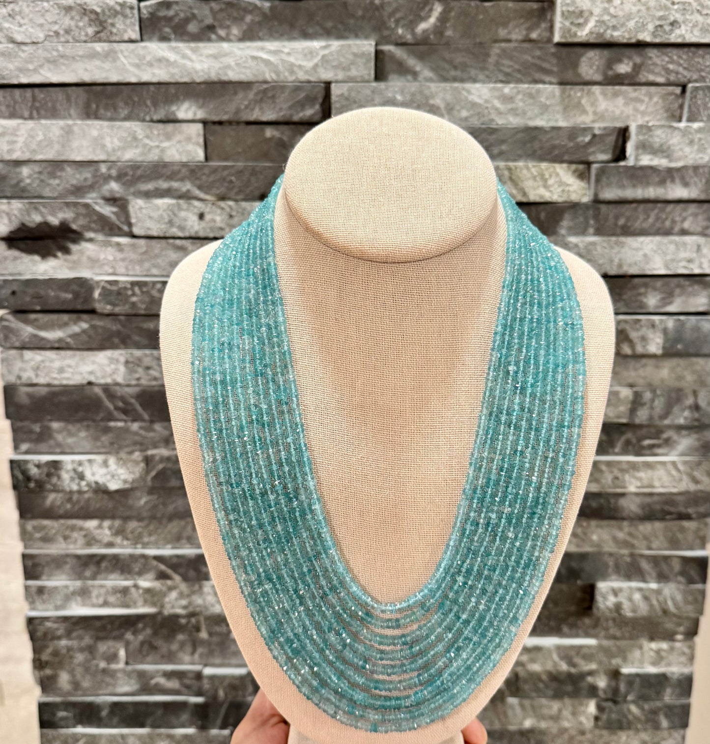 Apatite necklace