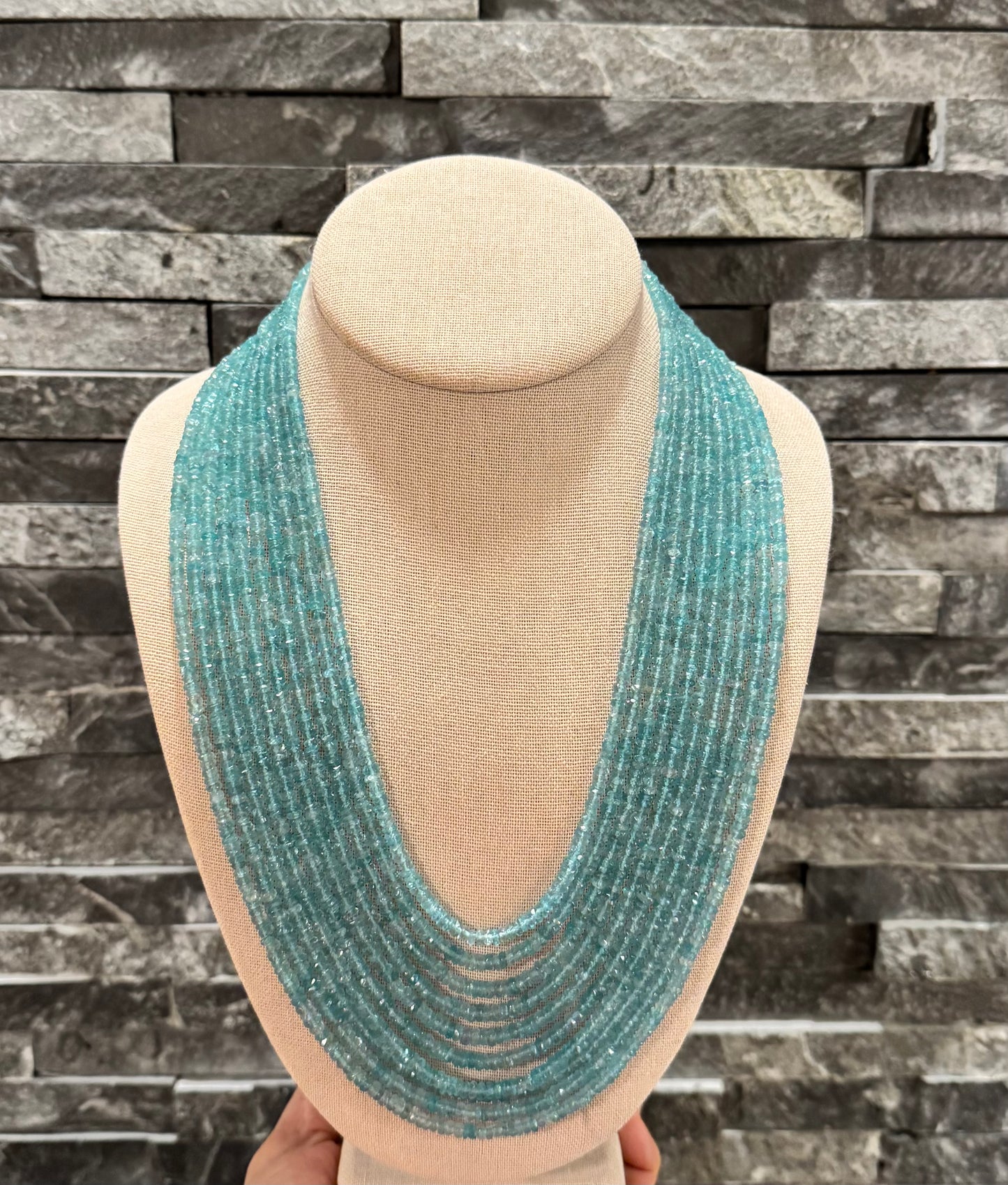 Apatite necklace
