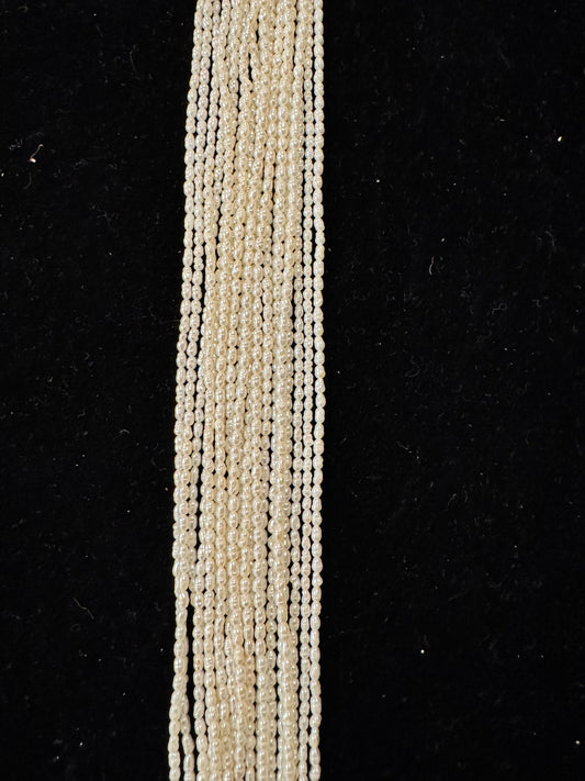 Freshwater Pearl lines rice pearl 2.5 mm